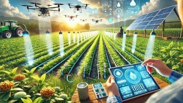 منظومة الزراعة الذكية في الخليج واستخدام مجسات الري والتحكم الرقمي